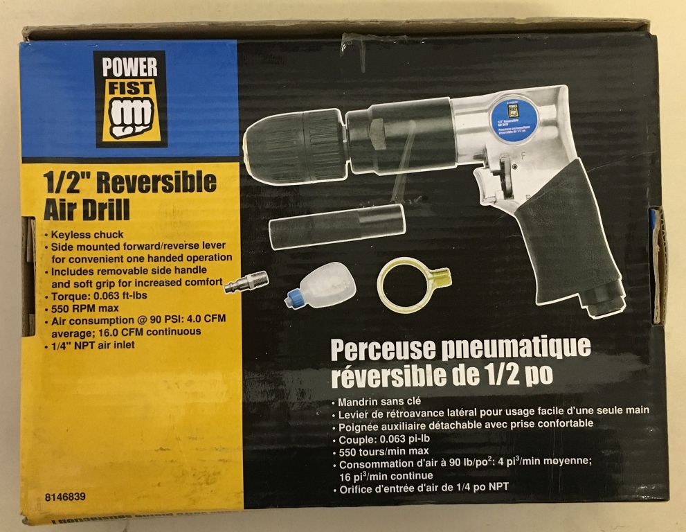 Edmonton Tool Library Air Drill